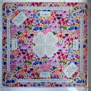 31.5x31.5" Alas Mahjong & Poker Portabel Mewah Modern Berbahan Karet Seri Tigredetartan Permainan Amerika Tersedia - Product Image 1