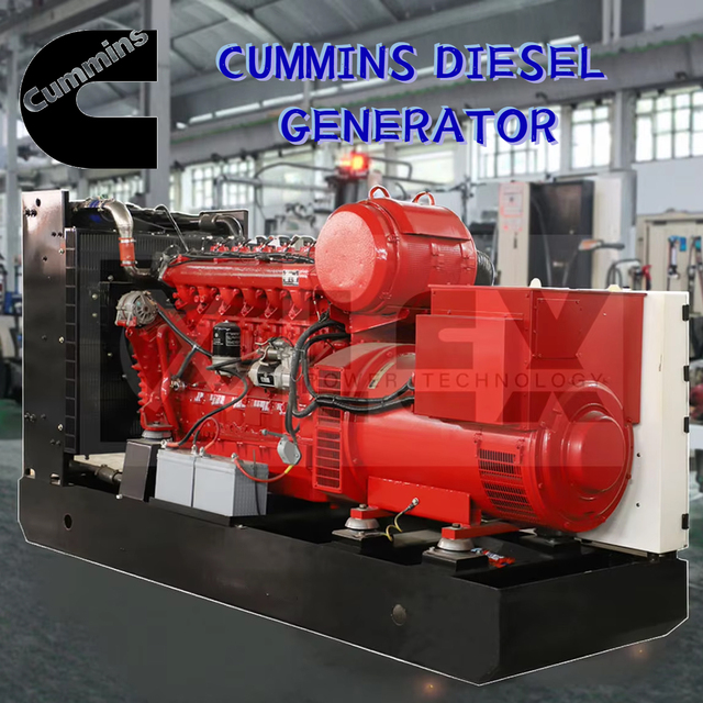 Hospital Emergency Backup Power With Cummins Engine 380V 400V 50HZ 60HZ 1200kw 1600kw Open Diesel Generator