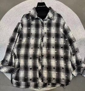 ZEYA Custom Ladies Plaid Shirts Baumwolle Distressed Design Winter Langarm Casual Damen Tops Weicher atmungsaktiver Stoff - Product Image 4