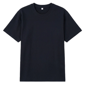 T-shirt d'été en coton pour homme, <span class=keywords><strong>simple</strong></span>, basique, décontracté, sportif, anti-boulochage, respirant - Product Image 4