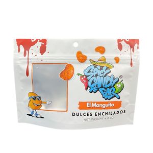 Bolsa de Mylar con Cierre Ziplock para Dulces Masticables, Resistente a Niños, Reutilizable, con Logotipo Personalizado Impreso, OEM, Bajo MOQ, Precio de Fábrica DDP - Product Image 4