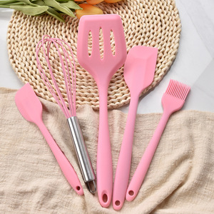 Silicone <b>Baking</b> Utensils <b>Set</b> Heat‑Resistant Non‑stick Kitchen Cooking Spatula Whisk Brush Bakeware Tool <b>Set</b> for Home <b>Baking</b> - Product Image 5
