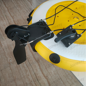 Sistema de timón de control de pie de cola de PVC de alta calidad Timón dirigible avanzado negro para pesca en <span class=keywords><strong>kayak</strong></span> y a la deriva - Product Image 3
