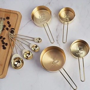 ชุดช้อนตวงอเนกประสงค์ 8 ชิ้น พร้อมสเกล สำหรับตวงชา กาแฟ น้ำตาล แป้ง อุปกรณ์ครัว - Product Image 6
