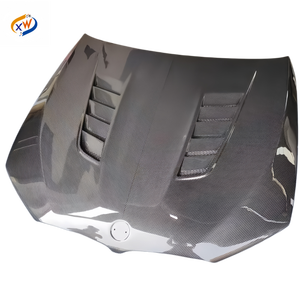 Couvercle de moteur en fibre de carbone pour BMW G30 G38 F90 5 Series Upgrade <span class=keywords><strong>V</strong></span>-type Car Parts - Product Image 1