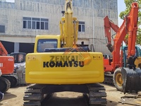 Excavatrice sur chenilles Komatsu PC120-6 d'occasion du Japon, performance stable, excavatrice d'occasion Komatsu PC110 PC120-8 PC130 PC160 à vendre