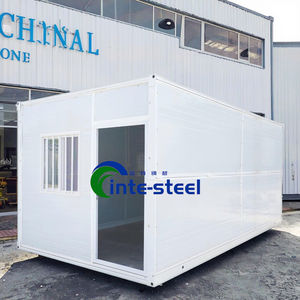 Rumah Kontainer Hunian Prefab Modular Modern 20 kaki, Rumah Kantor Prefab Portabel Baja Lipat 20 kaki, Rumah Portabel Prefab yang Dapat Dipakai Langsung - Product Image 4