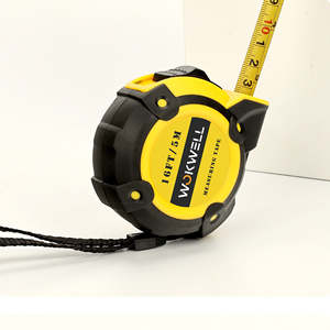 High Quality 5m/16ft Retractable Compact Steel Plastic Measuring Tape Custom Logo New ABS Case for Imperial Metric Measurements - Product Image 5