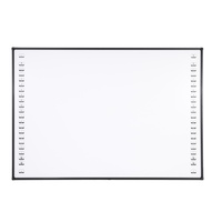 Tableau blanc de projecteur infrarouge interactif pour l'école et le bureau Cadre en aluminium multi-touch 81/82/86/90/96/102/120 pouces