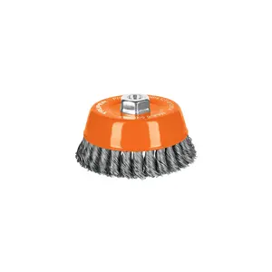 Truper Set di 4 unità di 5 'ruota intrecciata spessa M14 attrezzatura per la pulizia dell'albero con Copa Cardan - Product Image 1