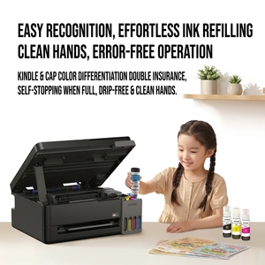<span class=keywords><strong>Imprimante</strong></span> jet d'encre tout-en-un sans fil <span class=keywords><strong>EcoTank</strong></span> L3358 5760 dpi 33 ppm pour la maison et le bureau - Product Image 4