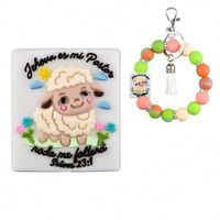 Nouvelles perles focales en silicone personnalisées avec des personnages de dessins animés pour la fabrication de stylos et la décoration de bracelets pour femmes et enfants, idéal comme cadeau