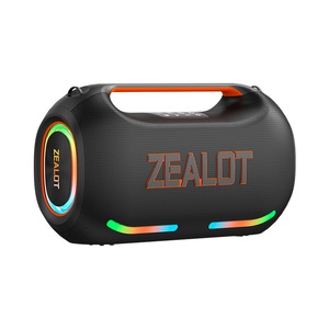 Altavoz Bluetooth 5.<span class=keywords><strong>3</strong></span> Portátil Zealot ZE41 de 250W con Dos Micrófonos Inalámbricos, Sonido Estéreo de <span class=keywords><strong>3</strong></span> Vías, 48000mAh, para Fiestas al Aire Libre - Product Image 1
