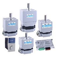 Moteur à engrenages CC sans balais à arbre parallèle en L, 24V 48V 220V, 90W 120W 200W 400W 500W 750W, pour convoyeur, AGV, AMR