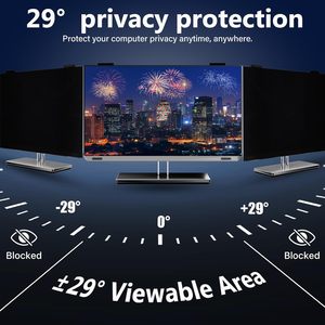 Protector de Pantalla Magnético para Monitor de 27 Pulgadas, Sin Marco, con Filtro Anti-Luz Azul, Removible, Relación de Aspecto 16:9, Protección Ocular - Product Image 3