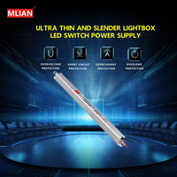 Alimentation à découpage MLIAN DS-9 OEM ODM 100-265VAC DC 3V-48V 1A-60A, pilote LED IP20, boîtier en aluminium 18-100W pour éclairage LED
