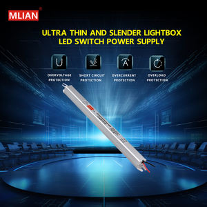 Fuente de Alimentación Conmutada MLIAN DS-9 OEM ODM 100-265VAC DC 3V-48V 1A-60A, Controlador LED IP20 con Carcasa de Aluminio 18-100W para Iluminación LED - Product Image 6