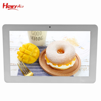 Tablette Android 15,6 pouces avec port USB LAN couleur blanc, écran tactile 1080P, 2 Go/16 Go, kiosque, signalisation numérique Wifi
