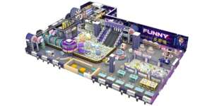 Equipo de parque de trampolín interior de fábrica de diseño personalizado Características divertidas con toboganes ligeros Juegos suaves Piscinas de bolas - Product Image 5