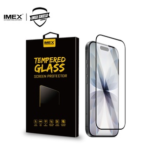 Protector de Pantalla de Vidrio Templado IMEX SHIELD 2.5D a Prueba de Polvo para iPhone air XS 11 12 Pro 13 14 15 16 17 Pro Max - Product Image 1