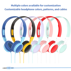 Audífonos con Cable para Niños, Coloridos, con Conector de 3.5mm, para Cursos en Línea y Música - Product Image 2