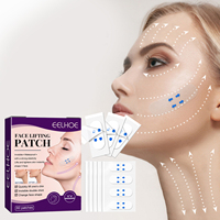 60 Patchs Invisibles en Silicone pour Lifting du Visage et du Cou, Effet V-Face, Écologiques, Imperméables, Raffermissants pour Peau Relâchée et Rides
