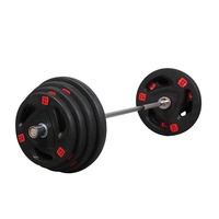 Disques de musculation à grandes cavités, revêtement caoutchouc, équipement de fitness, haltères, modèle 06, volant d'inertie