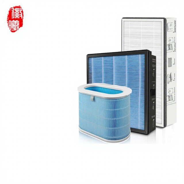 Activated Carbon HEPA Filter Replacement Filter for Xiaomi Mijia Air Purifier Compatible with 300/150/80 & Smartmi A1/C1/G1