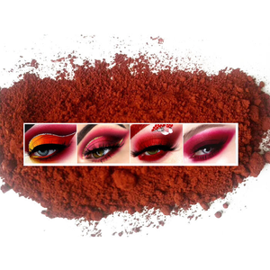 สีอนินทรีย์ เหล็กออกไซด์แดง CI 77491 ปลอดสารพิษ ยี่ห้อ JQ สำหรับใช้ในเครื่องสำอาง แต่งหน้า ได้รับการรับรอง MSDS สูตรโมเลกุล <span class=keywords><strong>Fe2O3</strong></span> - Product Image 4