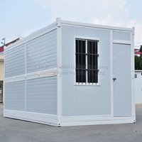 Vente chaude, usine, Maison pliable de 20 pieds à bas prix, Maison modulaire de luxe, Bureau, Maison préfabriquée, Maison en conteneur pliable
