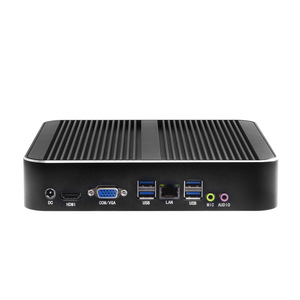 Ordinateur industriel DY3U, sortie HDMI VGA double, 4 ports série, ordinateur embarqué barebone pour l'automatisation industrielle - Product Image 1