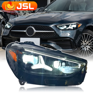 ชุดไฟหน้าโปรเจคเตอร์ Bi-LED รุ่น Star Glitter สำหรับรถยนต์ C-Class W206 V206 S206 ปี 2021-2025 พร้อมไฟเลี้ยวแบบ Sequential - Product Image 1