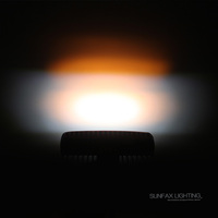 Barre de lumières ambrées blanches 36W, double couleur, brouillard, route, bateau, conduite, lampe de travail, camion, SUV j-eep, lampe à faisceau combiné