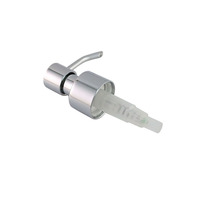 Pompe à lotion en alliage de zinc 28 mm, distributeur de savon liquide 2CC pour flacon pompe à mousse, finition chrome miroir, noir mat, or et ORB
