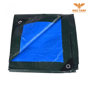 Bâche en PE de poids moyen, imperméable et respirante, pour camping en extérieur, <span class=keywords><strong>housse</strong></span> de <span class=keywords><strong>voiture</strong></span> enduite de PE - Product Image 4