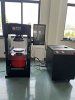 Máquina de Prueba de Compresión de Morteros de Cemento Hidráulico de Precisión Clase 0.5 con Pantalla Táctil, Construcción de Acero Grueso, Estándares ASTM/BS