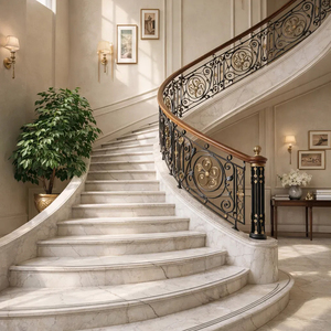 Foshan - Oferta Especial: Azulejos de Porcelanato para Escaleras de 470x1200mm, para Escaleras de Villas y Uso en Pisos de Apartamentos - Product Image 6