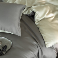 Ensemble de literie en lyocell antibactérien et écologique, fibres naturelles saines, ensemble de housse de couette et de draps 4 pièces pour la maison, l'hôtel et la chambre à coucher