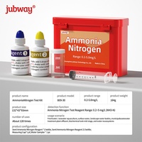 Kit de test de l'azote ammoniacal 0,2-5 mg/L, résultat rapide en 5 minutes pour l'aquarium, l'aquaculture, les eaux usées, la surveillance de la qualité de l'eau