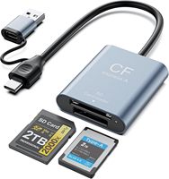 Lector de Tarjetas SD y CFexpress Tipo A - Lectura de 900 MB/s y Escritura de 800 MB/s, Lector de Tarjetas de Alta Velocidad USB-C 3.2 Gen 2 de 10 Gbps