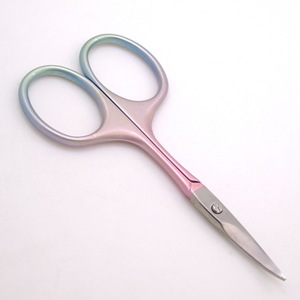 Mini tijeras puntiagudas de acero inoxidable para pestañas, manicura, cutícula, cejas, uñas, tijeras, tijeras de belleza multifuncionales - Product Image 4