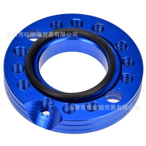 Plaque adaptatrice de régulateur en aluminium Zhen Nirui à 14 trous, rouge, pour la réparation du système de carburant de moto - Product Image 2