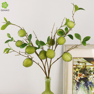 Caramelo Artificial de Frutas, Algodón de Azúcar, Hojas de Plástico Verdes, Tallo, Accesorios de Fotografía, Decoración del Hogar - Product Image 5