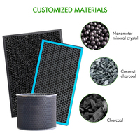 Filter Karbon Aktif Arang untuk Rumah Penggantian Karbon Aktif Filter Bentuk Kubus Sarang Lebah Mengaktifkan Filter Karbon