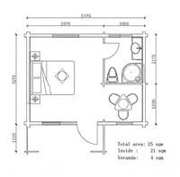 Cabane en bois de pin russe traditionnelle, maisonnette à une chambre, chalet de jardin, structure en bois préfabriquée, écologique, salon, atelier