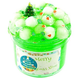 Nuevo Estilo de Slime de Cristal Transparente con Rodajas de Cerámica Suave para Manualidades Navideñas - Product Image 6