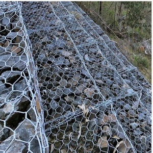 Kanal yatak koruma karayolu Embankment Landslide önleme büküm dokuma altıgen tel örgü Gabion - Product Image 2