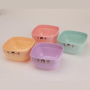 Offre Spéciale – Lot de 4 Bols Écologiques en Plastique Réutilisables et Colorés pour Micro-ondes (Riz, Soupe, Aliments) - Product Image 1