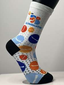 Chaussettes de Sport classiques 360 degrés <span class=keywords><strong>avec</strong></span> Logo numérique et écran, nouveauté, impression personnalisée de <span class=keywords><strong>Photo</strong></span> d'animal de <span class=keywords><strong>chien</strong></span>, chaussettes de Sublimation pour hommes - Product Image 3