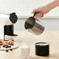 Pour Xiaomi Scishare Mousseur à lait électrique automatique, chauffe-lait, cappuccino, mixeur rechargeable, mousseur à lait de voyage